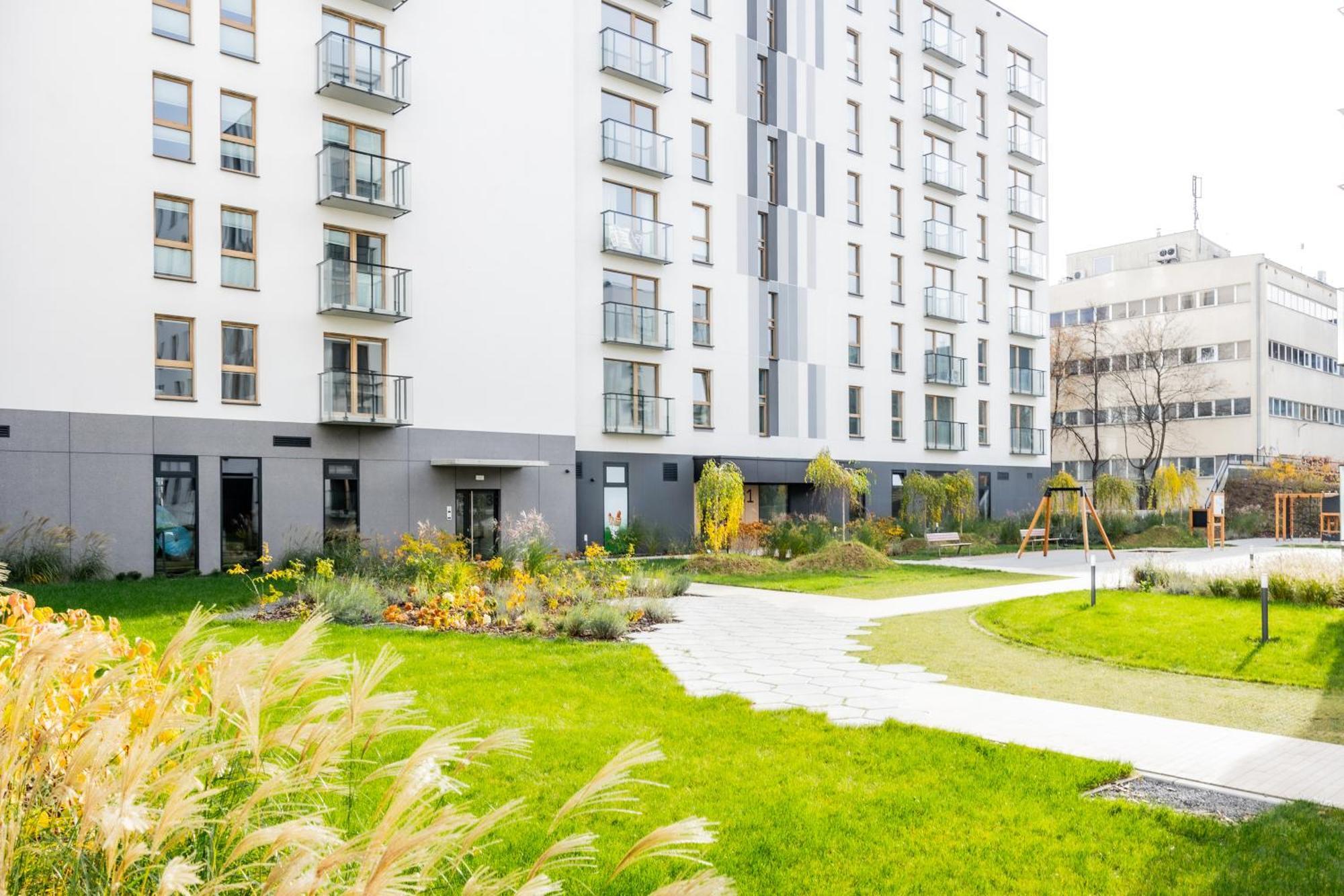 Aparthotel Mokotow Business Center By Noclegi Renters Варшава Екстериор снимка