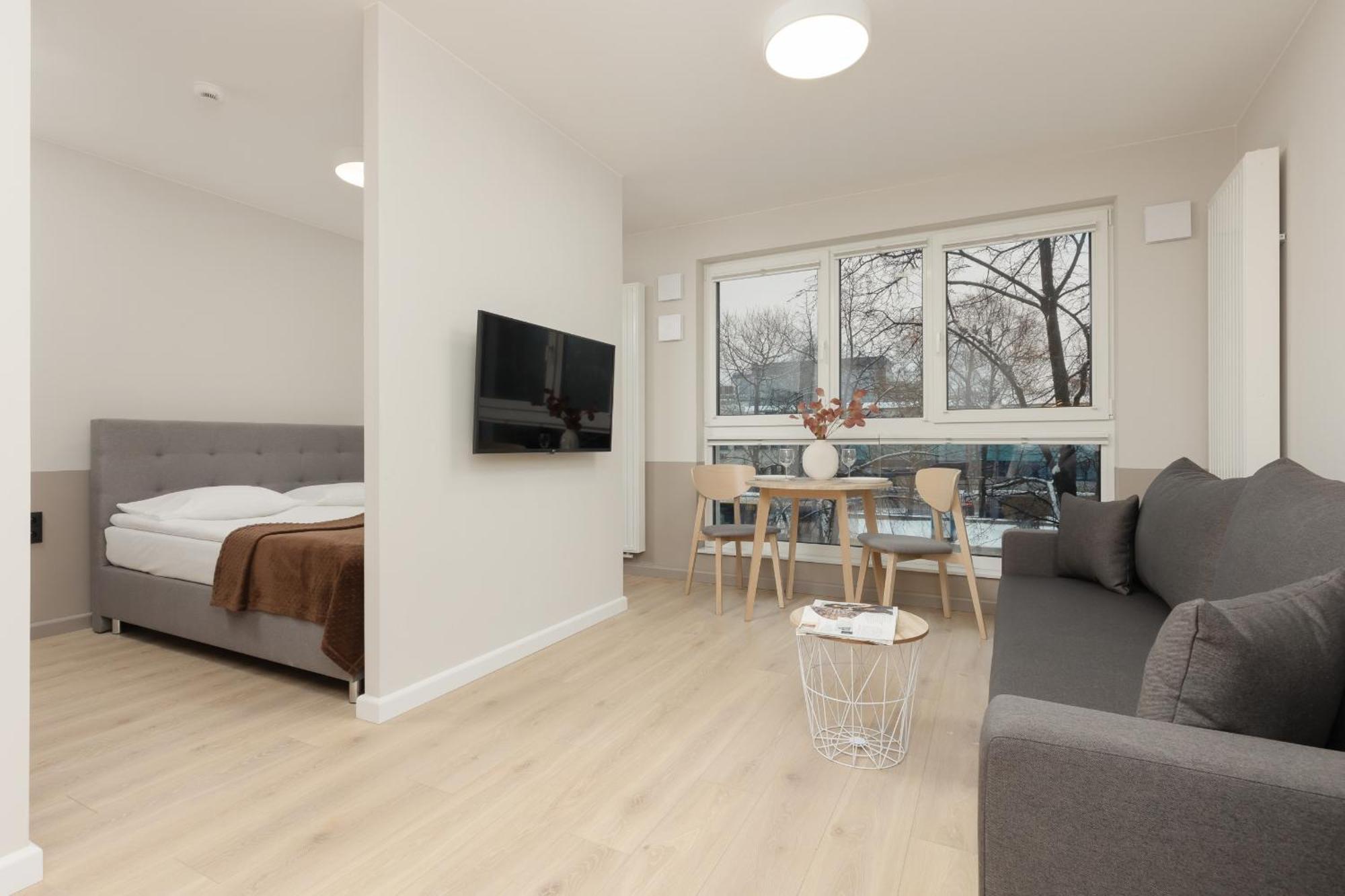 Aparthotel Mokotow Business Center By Noclegi Renters Варшава Екстериор снимка